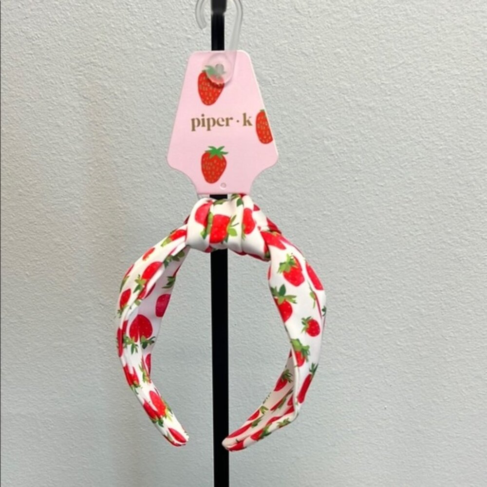 Piper K | Strawberry 🍓 Headband